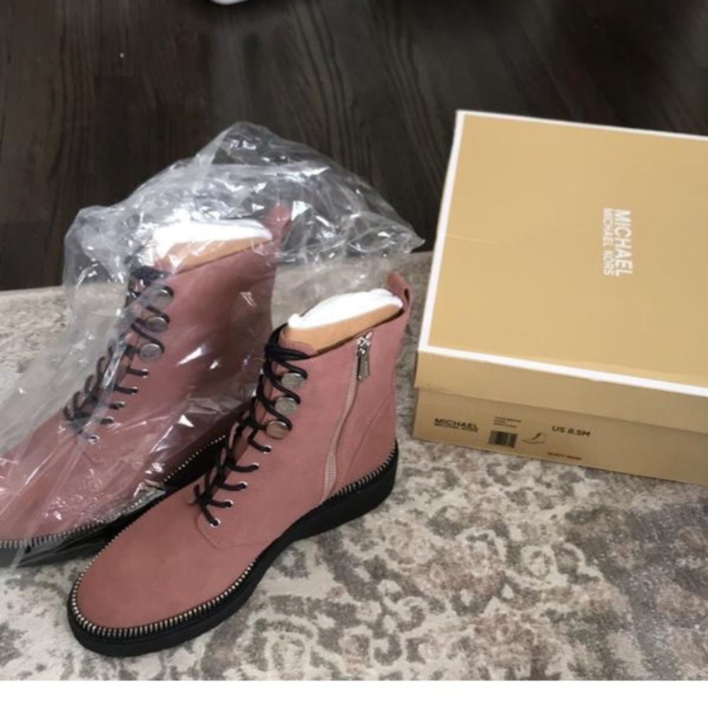 MICHEAL Michael Kors Dusty Rose Suede booties